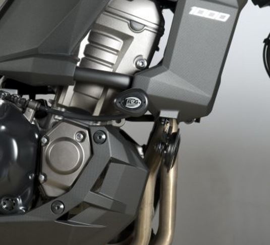 CP0312 - R&G RACING Kawasaki KLZ1000 Versys (12/18) Frame Crash Protection Sliders "Aero"