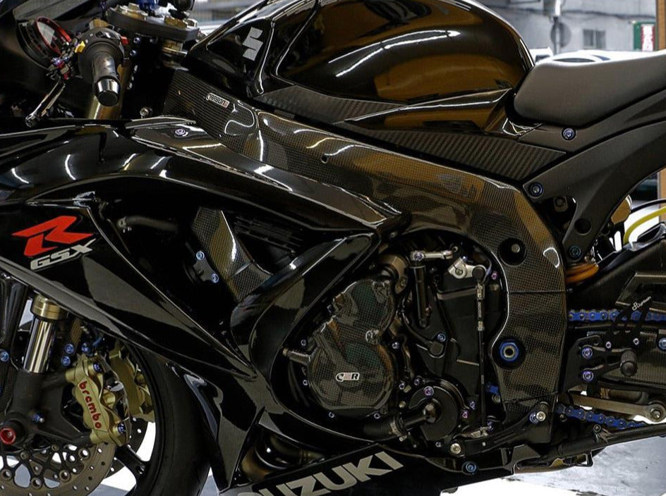 CARBON2RACE Suzuki GSX-R600/750 (06/10) Carbon Frame Covers