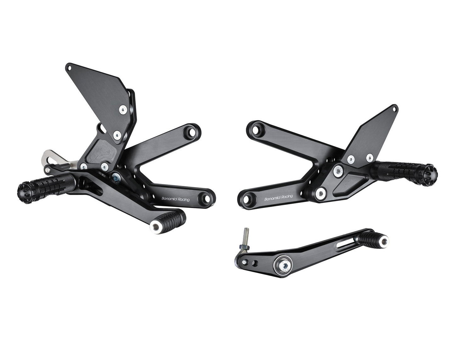 TH01 - BONAMICI RACING Triumph Street Triple (08/12) Adjustable Rearset