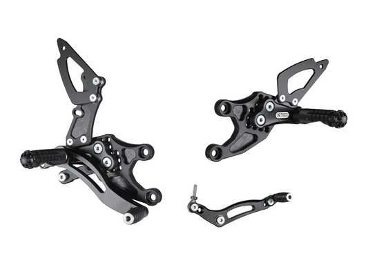 H009 - BONAMICI RACING Honda CBR1000RR (08/16) Adjustable Rearset (racing)