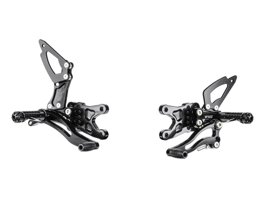S006 - BONAMICI RACING Suzuki GSX-R1000 (07/08) Adjustable Rearset
