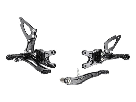 S008 - BONAMICI RACING Suzuki GSX-R600 / GSX-R750 (11/18) Adjustable Rearset