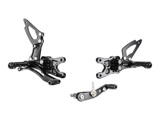 S007 - BONAMICI RACING Suzuki GSX-R1000 (09/16) Adjustable Rearset