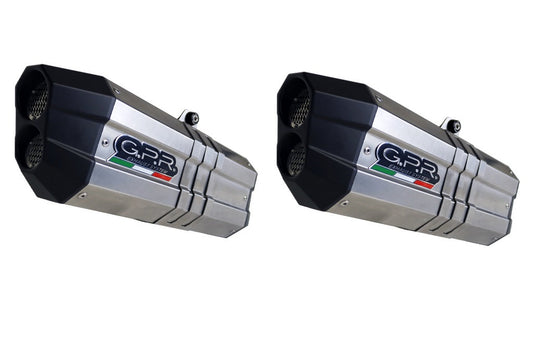 GPR BMW K1600GT (2017 – ) Dual Slip-on Exhaust "Sonic Titanium" (EU homologated)