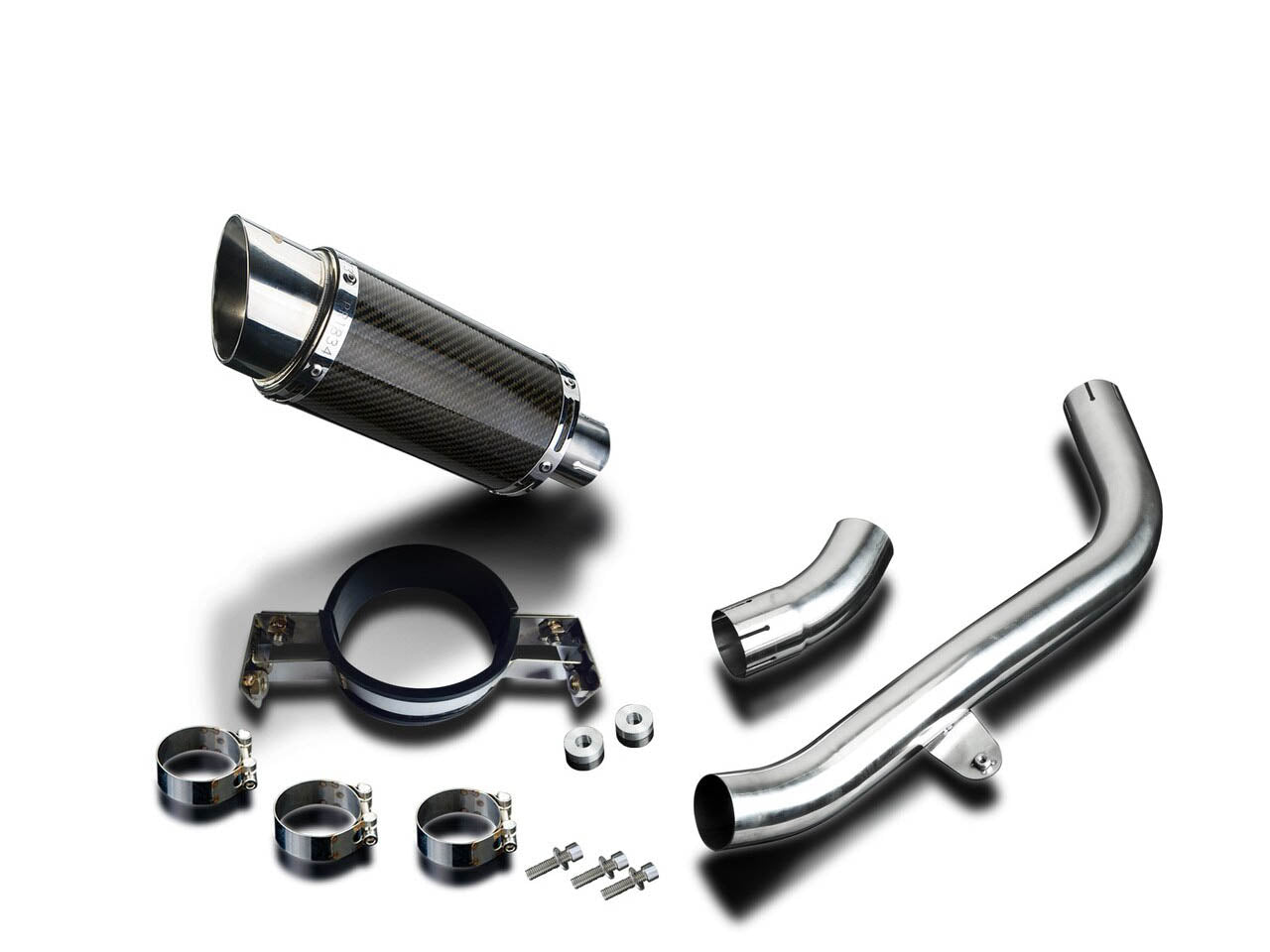 DELKEVIC Honda CBR1000RR (04/05) Slip-on Exhaust Mini 8" Carbon