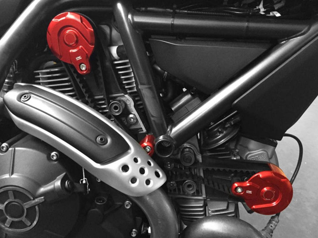 CC182 - CNC RACING Ducati Pulley Covers (Timing Belt)