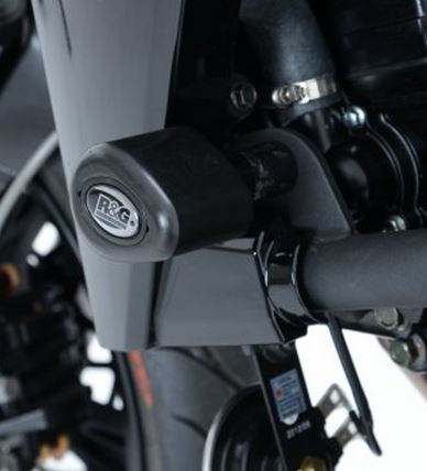 CP0360 - R&G RACING WK Bikes / CFMoto 650i Frame Crash Protection Sliders "Aero"