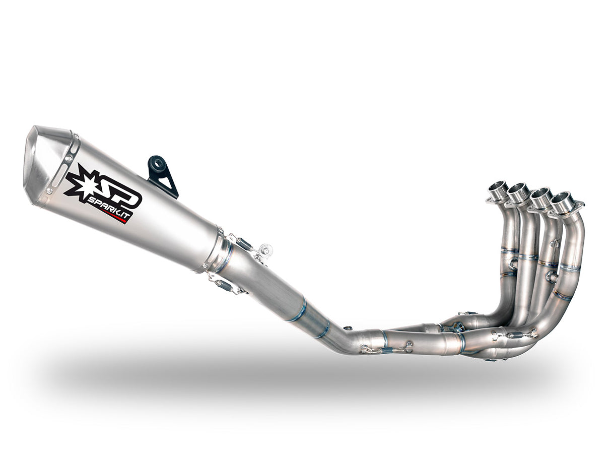 SPARK Yamaha YZF-R6 (2017+) Titanium Full Exhaust System "Konix" (racing; step 1)