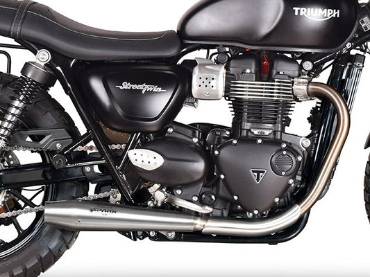 SPARK Triumph Street Twin Double Slip-on Exhaust "Sinfonia" (EU homologated)