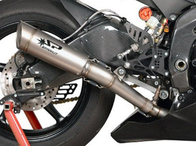 SPARK Yamaha YZF-R6 (2017+) Titanium Full Exhaust System "Grid-O" (racing; step 2)