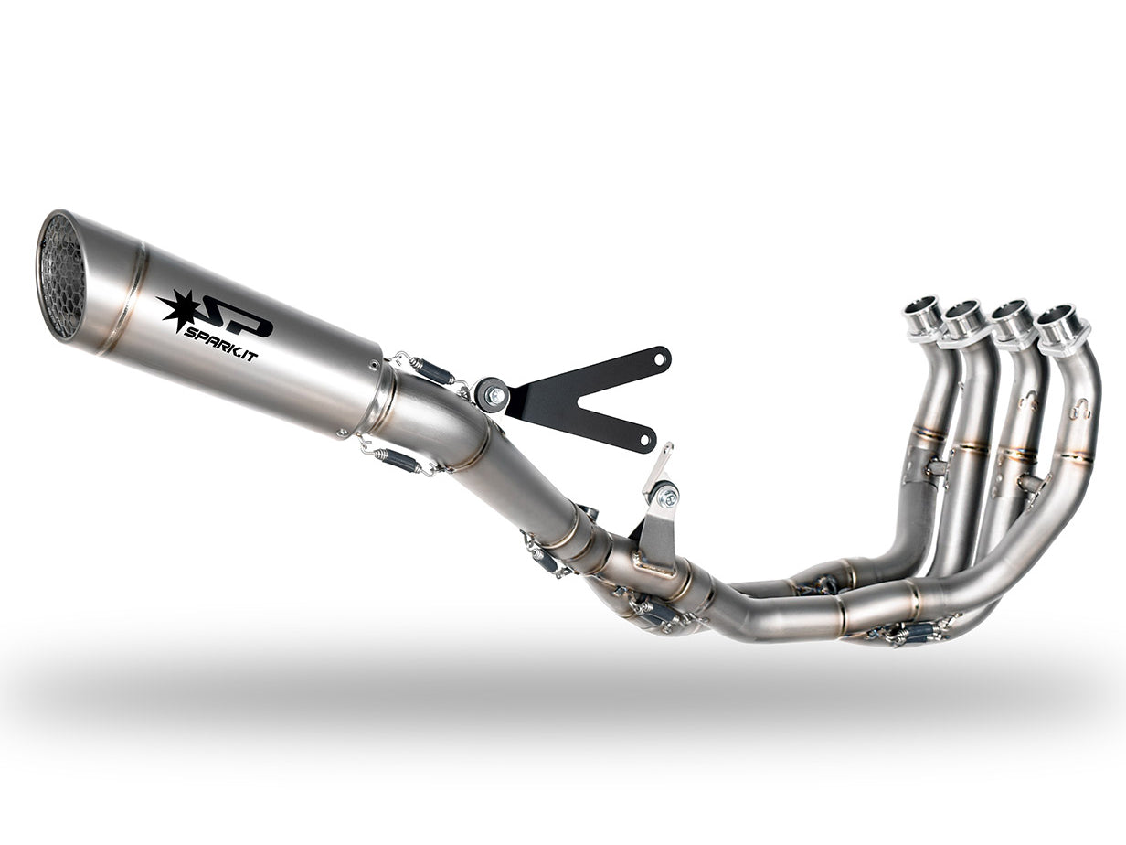 SPARK Yamaha YZF-R6 (2017+) Titanium Full Exhaust System "Grid-O" (racing; step 2)