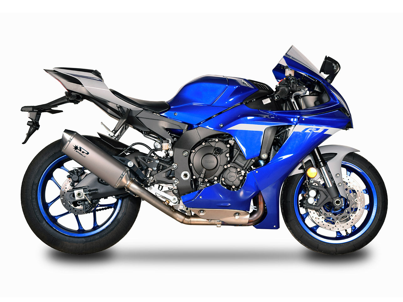 SPARK Yamaha YZF-R1 Titanium Semi-Full Exhaust System "Force" (racing)