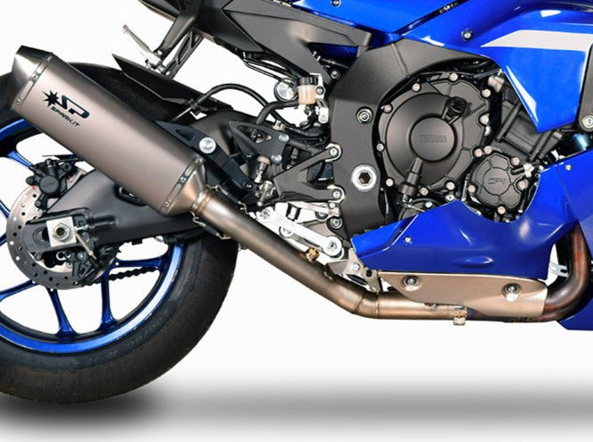 SPARK Yamaha YZF-R1 Full Titanium Semi-Full Exhaust System "Force" (racing)