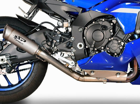 SPARK Yamaha YZF-R1 Full Titanium Semi-Full Exhaust System "Grid-O" (racing)