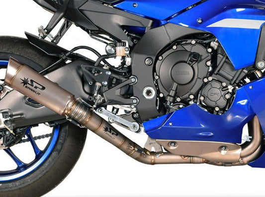 SPARK Yamaha YZF-R1 Full Titanium Exhaust System "Grid-O" (racing)