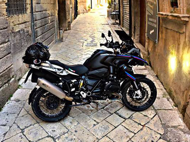 SPARK BMW R1200GS / Adventure (13/18) Titanium Slip-on Exhaust "Force" (EU homologated)
