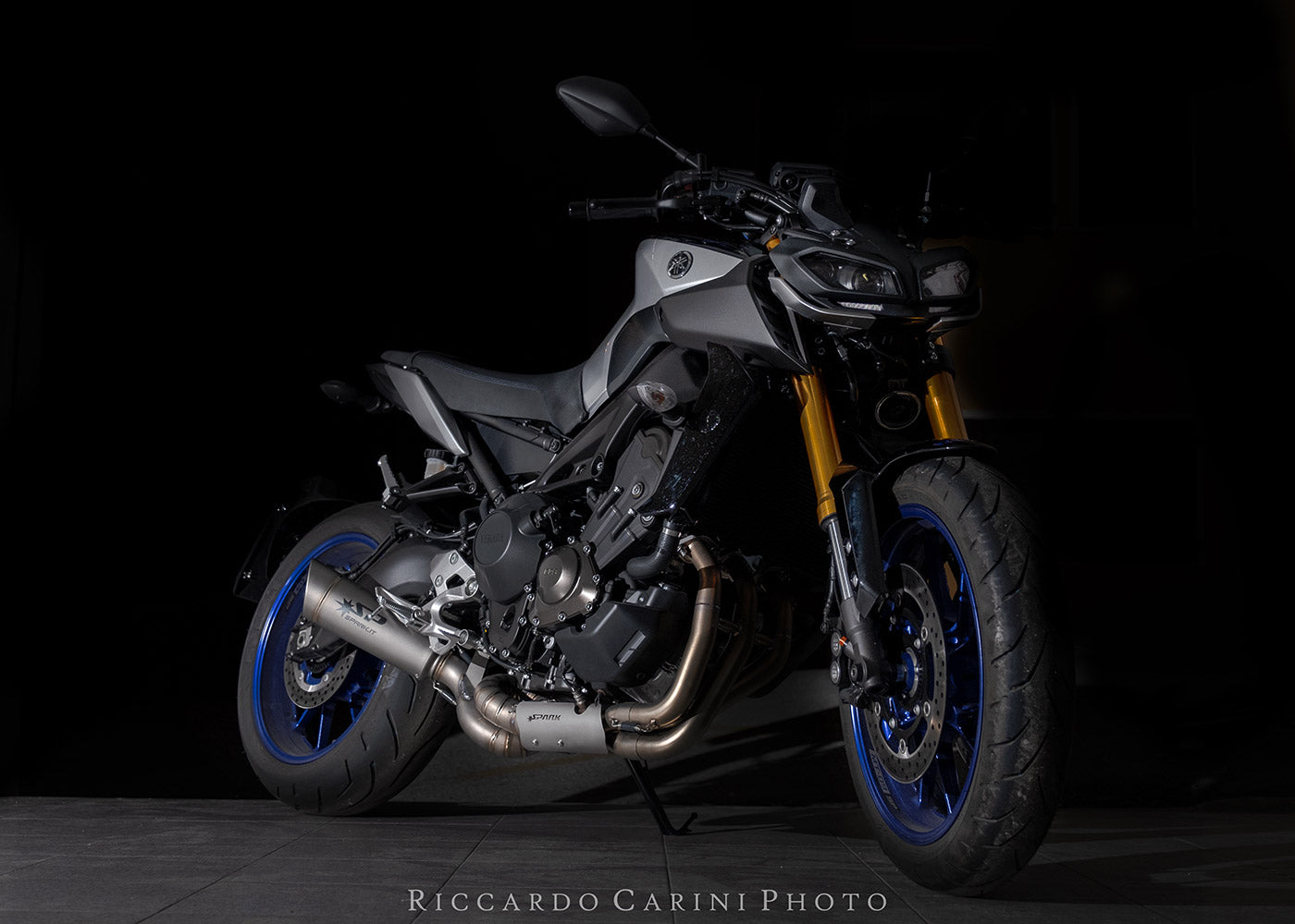 SPARK Yamaha MT-09 / Tracer 900 / XSR900 (14/20) Titanium Full Exhaust System "Grid-O" (racing)