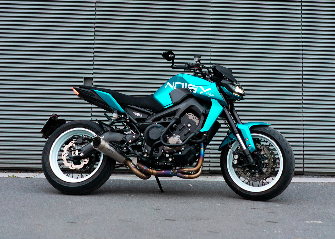 SPARK Yamaha MT-09 / Tracer 900 / XSR900 (14/20) Full Titanium Exhaust System "Grid-O" (racing)