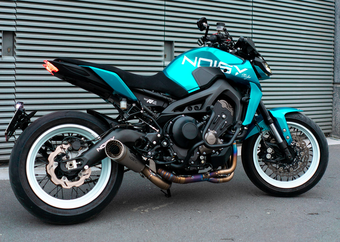SPARK Yamaha MT-09 / Tracer 900 / XSR900 (14/20) Full Titanium Exhaust System "Grid-O" (racing)