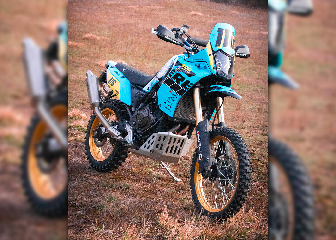 SPARK Yamaha Ténéré 700 Slip-on Exhaust "Dakar" (EU homologated; high)