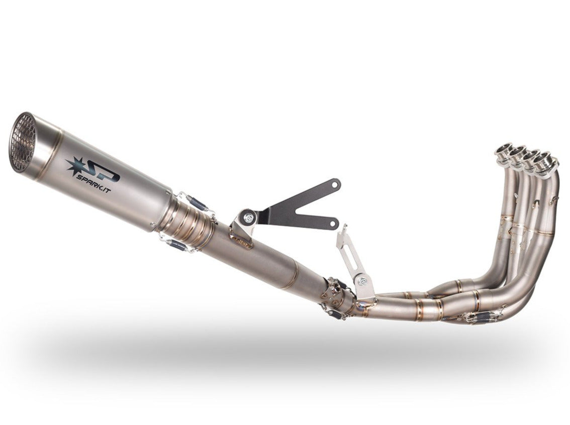 SPARK Yamaha YZF-R6 (2008+) Full Titanium Exhaust System "Grid-o" (racing; step 3)