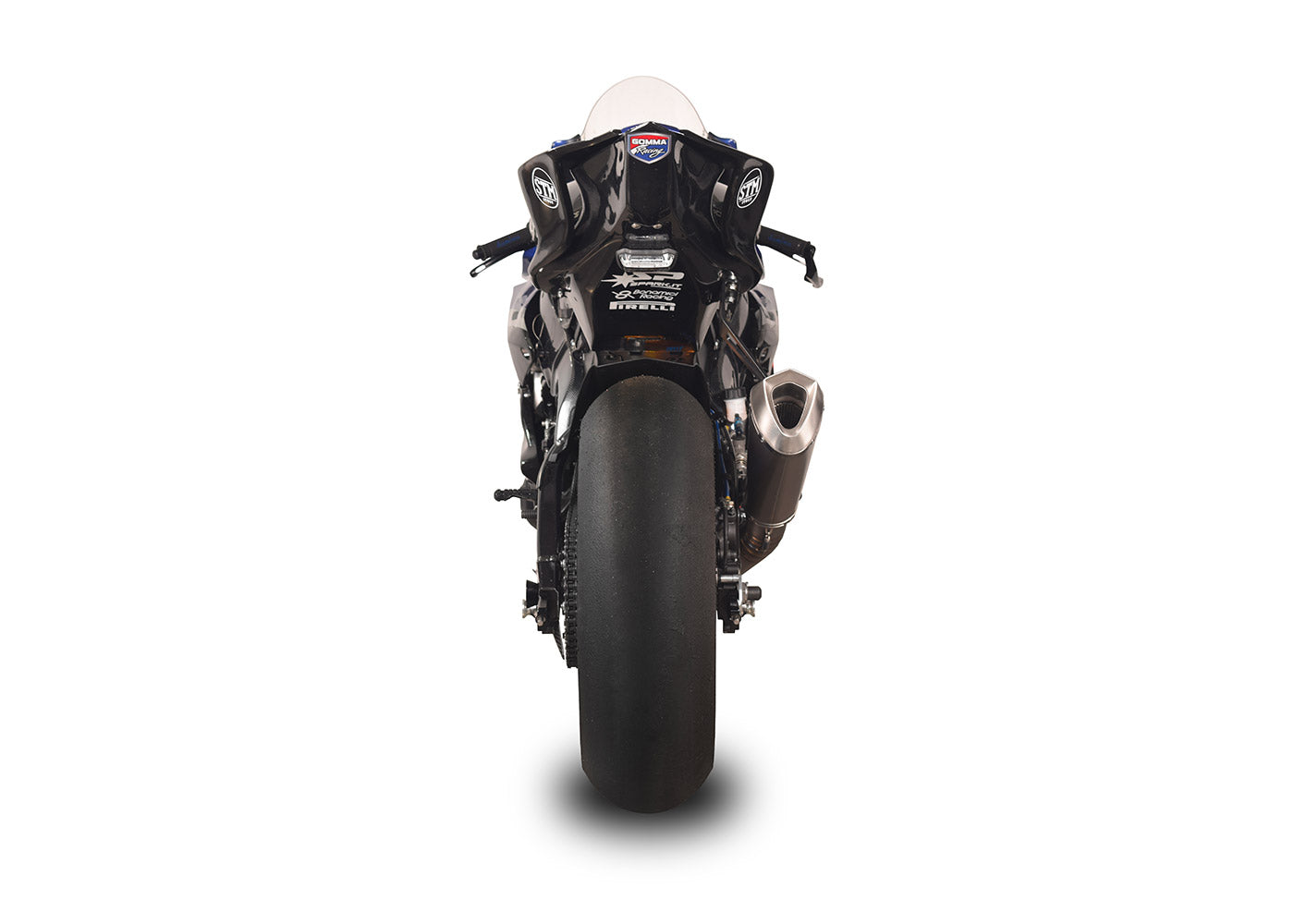 SPARK Yamaha YZF-R6 (2008+) Full Titanium Exhaust System "Konix" (racing; step 3)