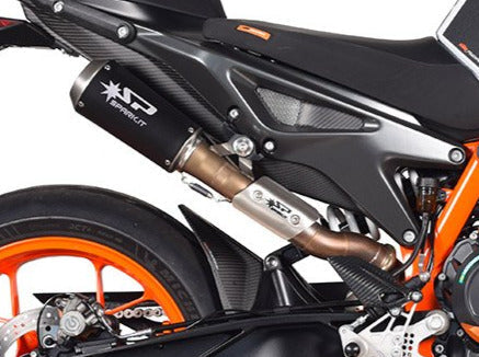 SPARK KTM 790/890 Duke/R Semi-Full Double Exhaust System "MotoGP" (EU homologated; dark)
