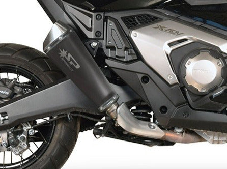 SPARK Honda X-ADV 750 Slip-on Exhaust "Konix" (EU homologated)