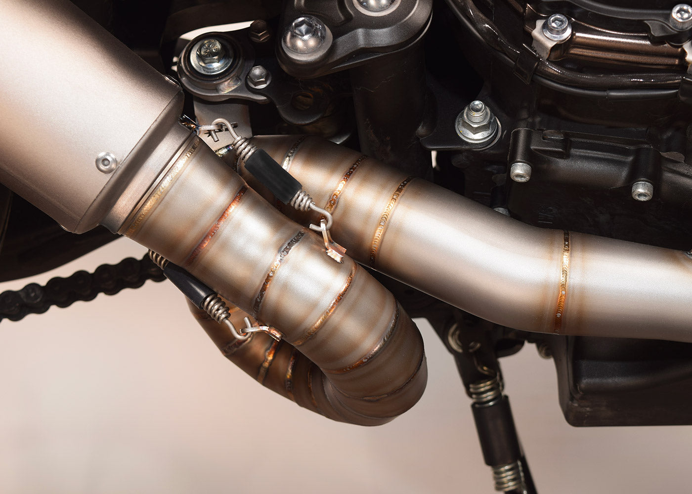 SPARK Yamaha MT-07/Tracer 700 Titanium Full Exhaust System "Grid-O" (racing)