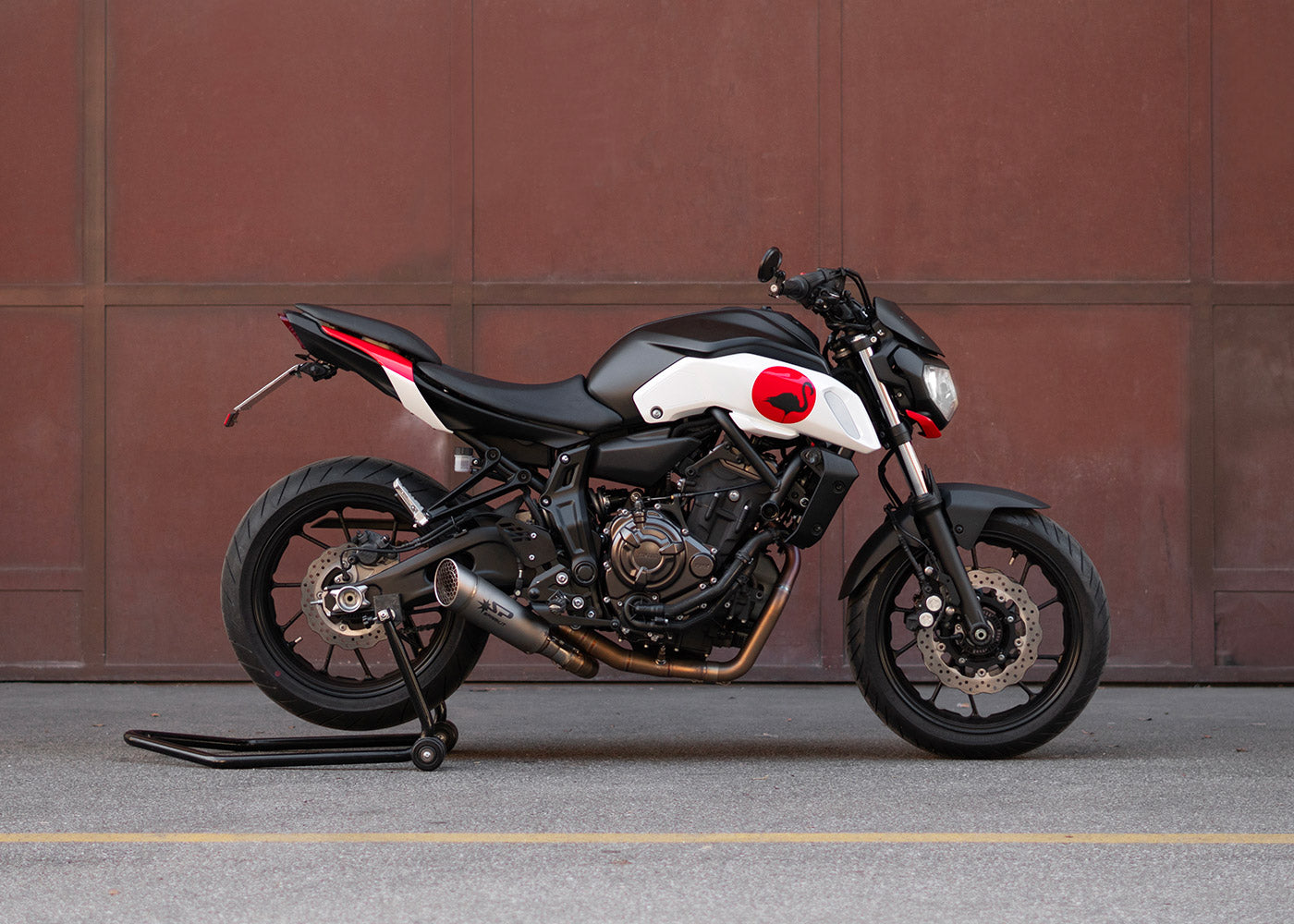 SPARK Yamaha MT-07/Tracer 700 Titanium Full Exhaust System "Grid-O" (racing)