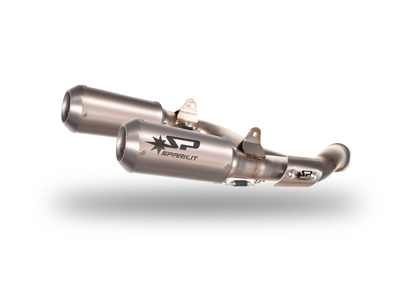SPARK KTM 790/890 Duke/R Titanium Semi-Full Double Exhaust System "MotoGP" (EU homologated)