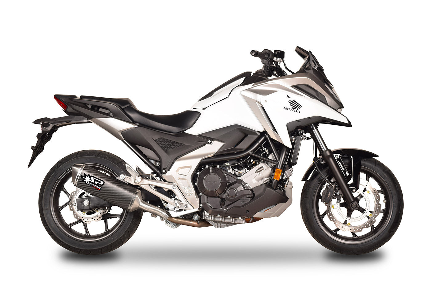 SPARK Honda NC700/NC750 Slip-on Exhaust "Force" (EU homologated)