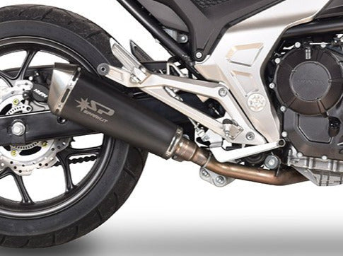 SPARK Honda NC700/NC750 Slip-on Exhaust "Konix" (EU homologated)