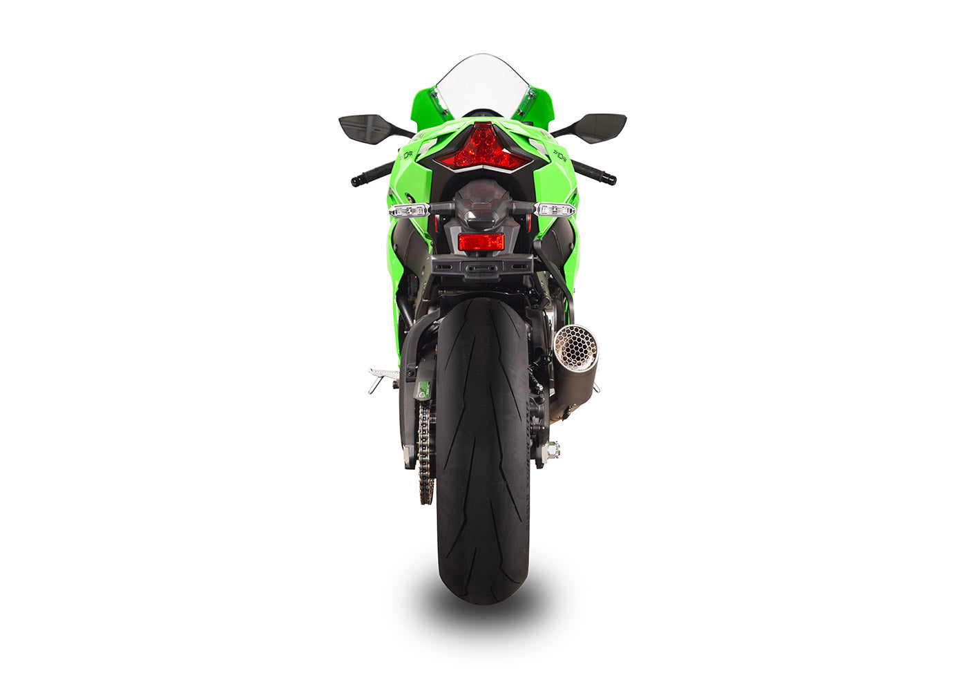 SPARK Kawasaki ZX-10R (2021+) Full Titanium Semi-Full Exhaust System "Grid-O" (racing)