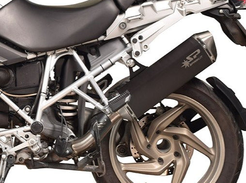 SPARK BMW R1200GS/Adventure (05/09) Slip-on Exhaust "Force" (EU homologated; dark)