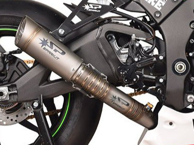 SPARK Kawasaki ZX-10R (2021+) Full Titanium Exhaust System "Grid-O" (racing)
