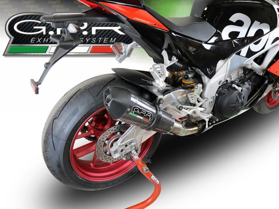 GPR Aprilia RSV4 (17/20) Slip-on Exhaust "GPE Anniversary Poppy"