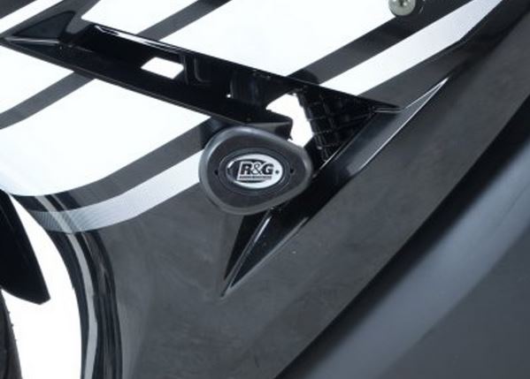 CP0372 - R&G RACING Genata XRZ 125 Frame Crash Protection Sliders "Aero"