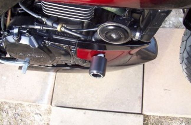 CP0180 - R&G RACING Kawasaki GPZ500 Frame Crash Protection Sliders "Classic"