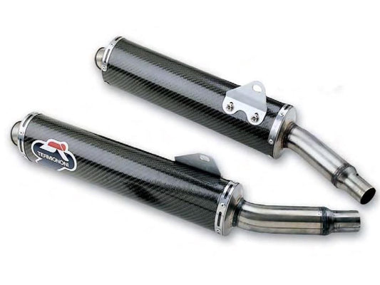 069CR - TERMIGNONI Ducati Monster Carbon Dual Slip-on Exhaust (racing)