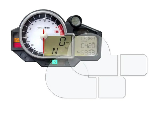 DSP-BMW-003 - R&G RACING BMW S1000RR / HP4 Dashboard Screen Protector Kit