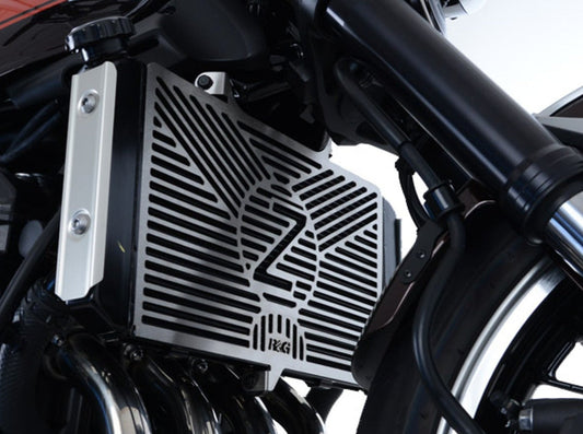 BRG0006 - R&G RACING Kawasaki Z900RS (2018+) Branded Radiator Guard