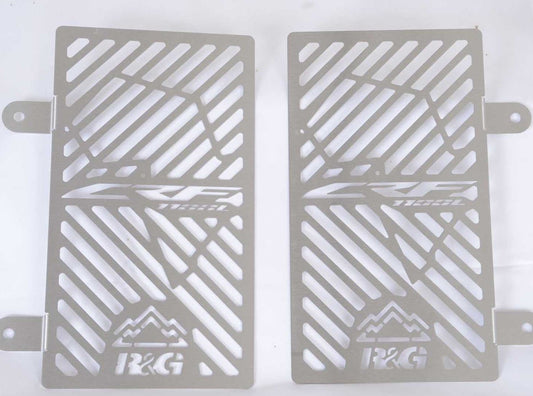 BRG0018 - R&G RACING Honda CRF1100L Africa Twin / Adventure Sports (2020+) Branded Radiator Guard