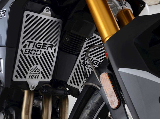 BRG0021 - R&G RACING Triumph Tiger 850/900 (2020+) Branded Radiator Guard