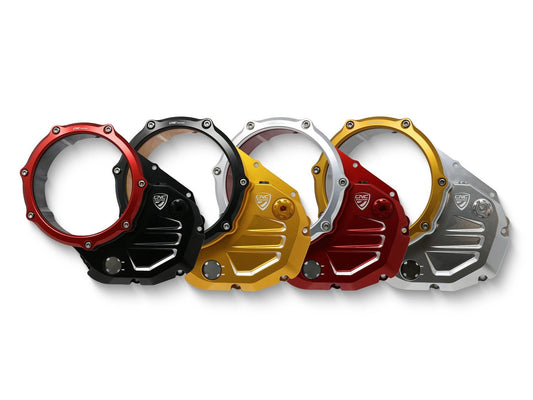 CA501 - CNC RACING Ducati Oil Bath Clear Clutch Cover