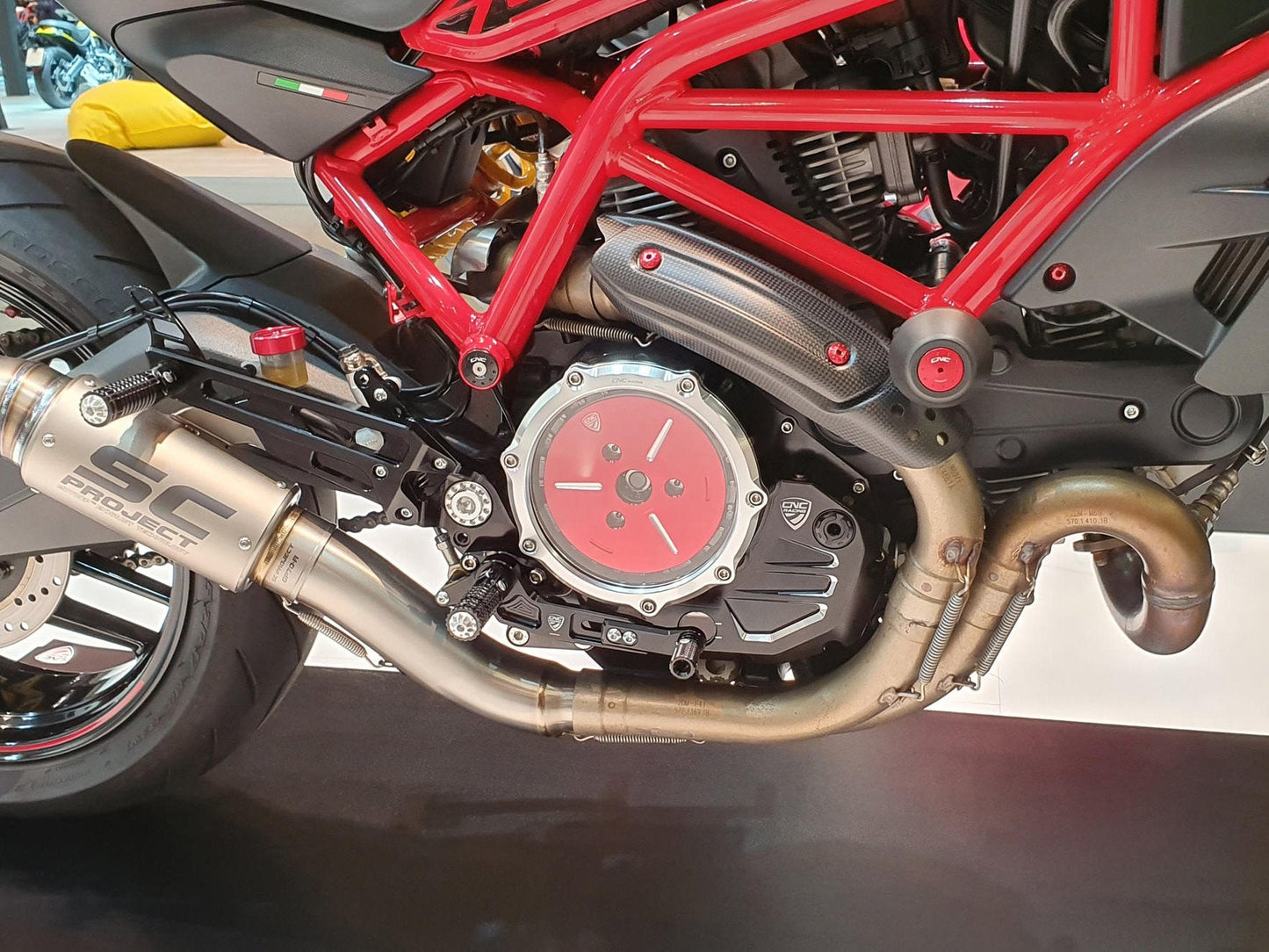 SPA01 - CNC RACING Ducati Oil Bath Clutch Pressure Plate Cover