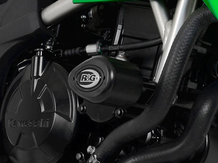 CP0380 - R&G RACING Kawasaki Z125 / Z250SL Frame Crash Protection Sliders "Aero"