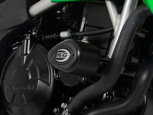 CP0380 - R&G RACING Kawasaki Z125 / Z250SL Frame Crash Protection Sliders "Aero"