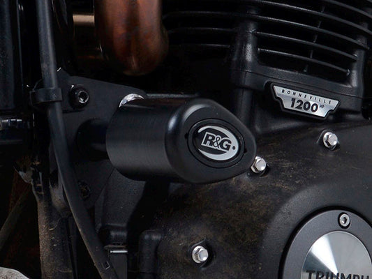 CP0478 - R&G RACING Triumph Scrambler 1200 XC/XE Frame Crash Protection Sliders "Aero"
