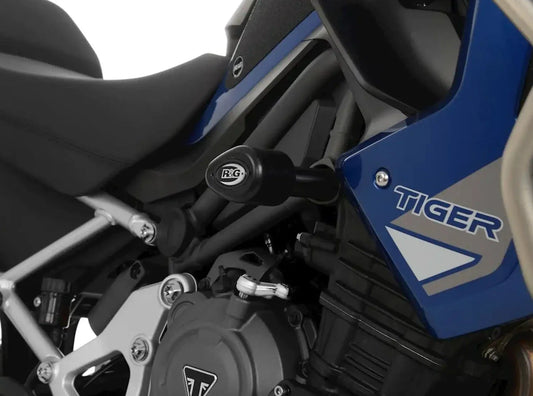 CP0545 - R&G RACING Triumph Tiger 1200 GT / Pro / Rally Pro (2022+) Frame Crash Protection Sliders "Aero"